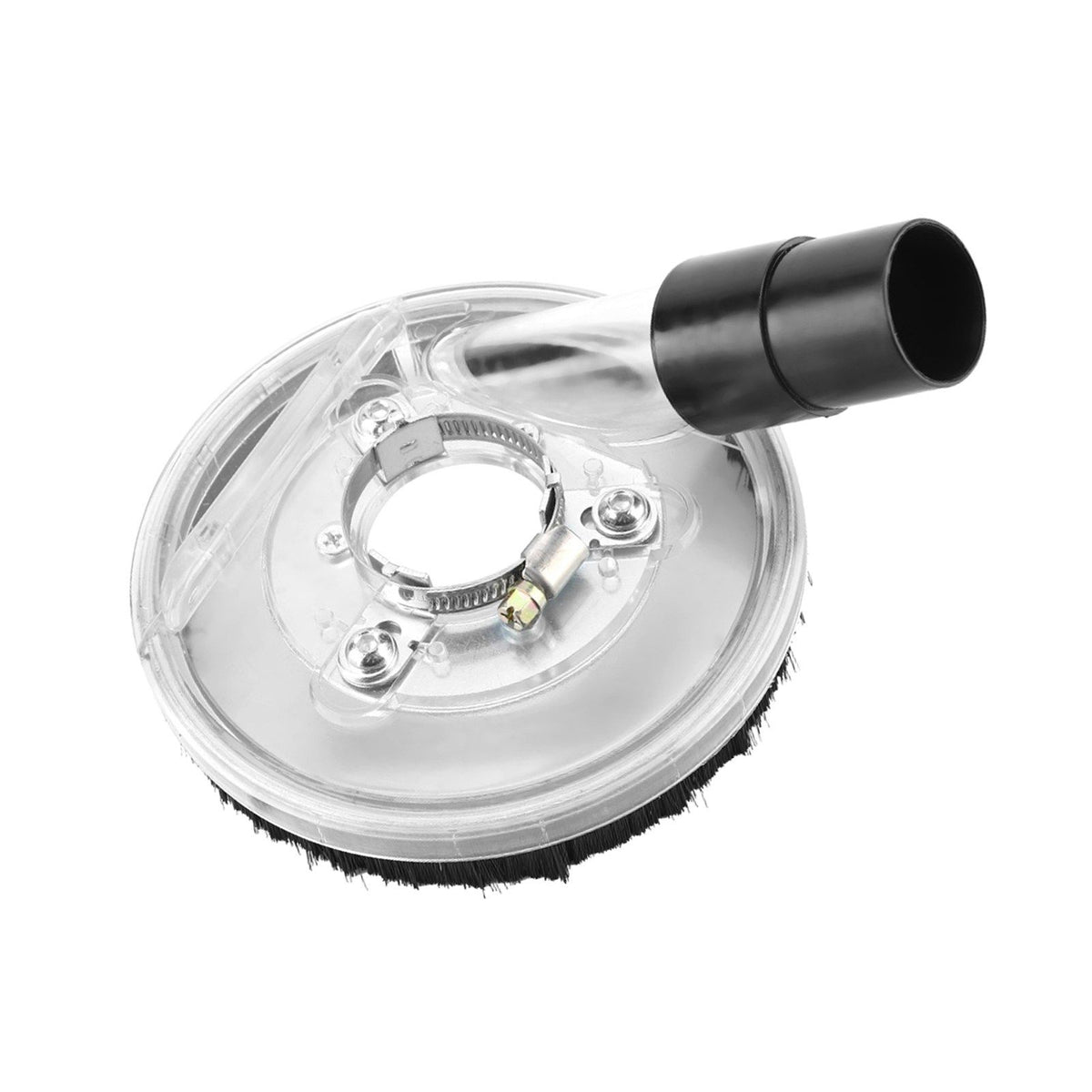 80-125mm Clear Vacuum Dust Shroud Dry Grinding Cover for Angle Grinders Hand Grinder