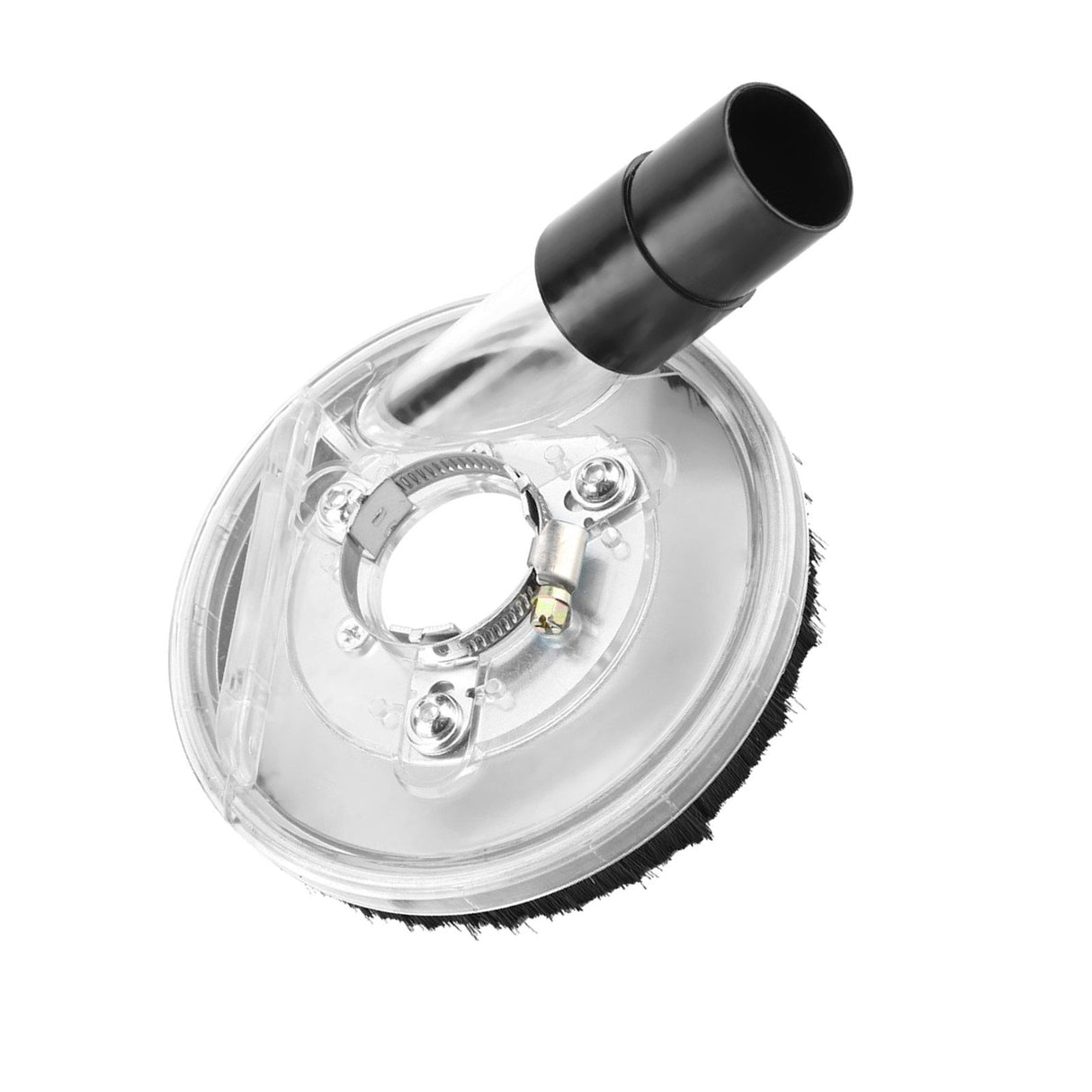 80-125mm Clear Vacuum Dust Shroud Dry Grinding Cover for Angle Grinders Hand Grinder