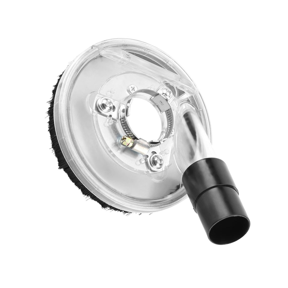 80-125mm Clear Vacuum Dust Shroud Dry Grinding Cover for Angle Grinders Hand Grinder
