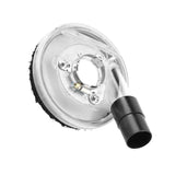 80-125mm Clear Vacuum Dust Shroud Dry Grinding Cover for Angle Grinders Hand Grinder