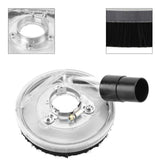 80-125mm Clear Vacuum Dust Shroud Dry Grinding Cover for Angle Grinders Hand Grinder - Low Angle