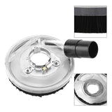 80-125mm Clear Vacuum Dust Shroud Dry Grinding Cover for Angle Grinders Hand Grinder