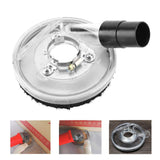 80-125mm Clear Vacuum Dust Shroud Dry Grinding Cover for Angle Grinders Hand Grinder