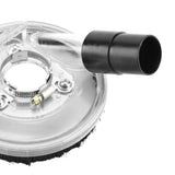 80-125mm Clear Vacuum Dust Shroud Dry Grinding Cover for Angle Grinders Hand Grinder - Extra Image