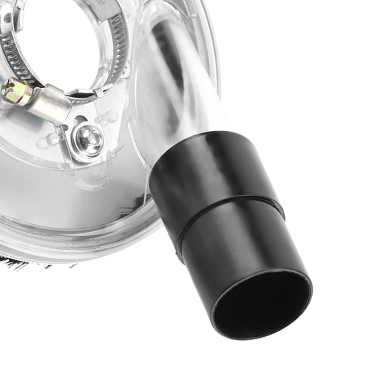 80-125mm Clear Vacuum Dust Shroud Dry Grinding Cover for Angle Grinders Hand Grinder