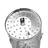 12*18cm Stainless Steel Bakeware Oven Roast Baking Rotary Nuts Beans Peanut Basket BBQ Grill