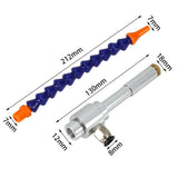 130mm Aluminum Alloy Mechanical Process Mini Vortex Cold Air Dry Cooling Gun Flexible Tube