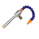 130mm Aluminum Alloy Mechanical Process Mini Vortex Cold Air Dry Cooling Gun Flexible Tube