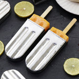 Ice Lolly Mold Stainless Steel Popsicle Mold Ice Cream Mould with Stainless Steel Stick Holder