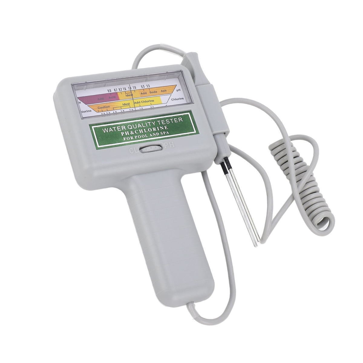 Portable PH Tester Chlorine Meter Swimming Pool Spa Water Quality Monitor Checker