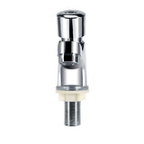 Public Ktchen Bathroom Chrome Plated Self Closing Water Saving Time Delay Basin Sink Tap Faucet Female Thread G1/2 - Extra Image