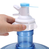 Manual Operated 5 Gallon Bottle Jug Pump Drinking Water Spout Dispenser with Dustproof Cap - Close-Up Angle