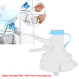 Manual Operated 5 Gallon Bottle Jug Pump Drinking Water Spout Dispenser with Dustproof Cap