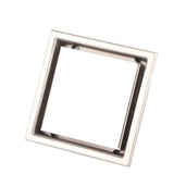 Home Stainless Steel Square Shape Antiodor Bathroom Floor Drain Waste Gate Shower Drainer