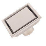 Home Stainless Steel Square Shape Antiodor Bathroom Floor Drain Waste Gate Shower Drainer