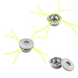 Universal Aluminium Strimmer Head Trimmer Heads String Set Grass Brush Cutter Accessory