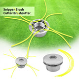 Universal Aluminium Strimmer Head Trimmer Heads String Set Grass Brush Cutter Accessory
