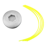 Universal Aluminium Strimmer Head Trimmer Heads String Set Grass Brush Cutter Accessory - Extra Image