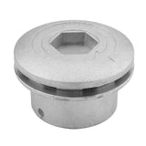 Universal Aluminium Strimmer Head Trimmer Heads String Set Grass Brush Cutter Accessory