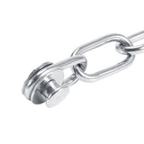 Stainless Steel Safety Guard Door Chain Security Lock Latch With Screws(Silver) - Extra Image