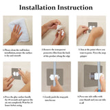 Mop Broom Gripper Holder Hooks, Strongest Adhesive Wall Mounted Umbrella Hanger, Cleaning Tools - Rear View
