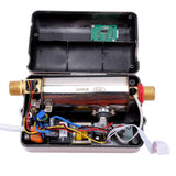 220V 3800W Mini Electric Tankless Instant Hot Water Heater Bathroom Kitchen Washing Golden