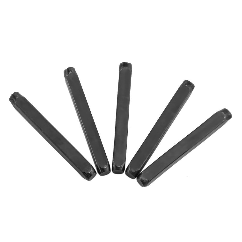 4mm Craft Letters A-Z Punch Stamps Set High Carbon Steel Metal Leather Tool Kit Case