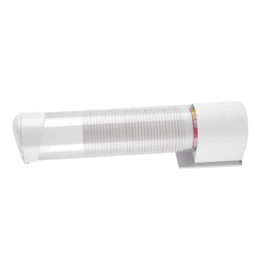 Anti Dust Paper Cup Dispenser Plastic Holder 7.5cm 50 Cups Convenient Container