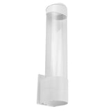 Anti Dust Paper Cup Dispenser Plastic Holder 7.5cm 50 Cups Convenient Container
