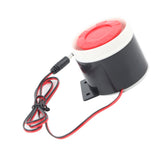 DC 12V Wired Mini Alarm Horn Home Security 110 dB Sound Alarming System