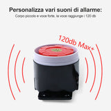 DC 12V Wired Mini Alarm Horn Home Security 110 dB Sound Alarming System