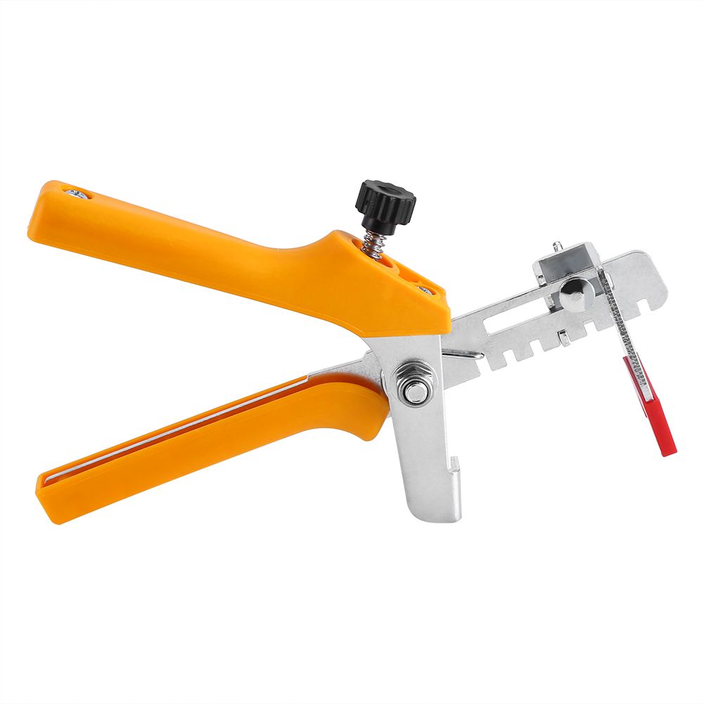 1pc Floor Pliers Tiling Locator Tile Leveling System Ceramic Tiles Installation Tool(Yellow)