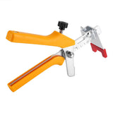 1pc Floor Pliers Tiling Locator Tile Leveling System Ceramic Tiles Installation Tool(Yellow)
