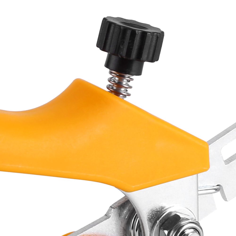 1pc Floor Pliers Tiling Locator Tile Leveling System Ceramic Tiles Installation Tool(Yellow)