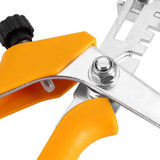1pc Floor Pliers Tiling Locator Tile Leveling System Ceramic Tiles Installation Tool(Yellow)