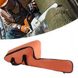 Portable Orange Oxford Chainsaw Carrying Bag Case Protective Storage Bags Holder - Extra Image
