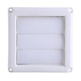 1 PC Plastic Air Vent Grille Cover 3 Flaps Wall Duct Ventilation Grill With Net New 15*15cm
