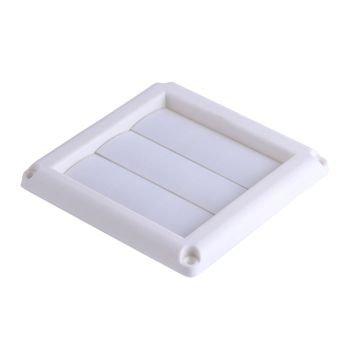 1 PC Plastic Air Vent Grille Cover 3 Flaps Wall Duct Ventilation Grill With Net New 15*15cm