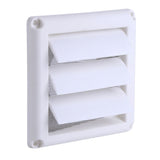 1 PC Plastic Air Vent Grille Cover 3 Flaps Wall Duct Ventilation Grill With Net New 15*15cm - Low Angle