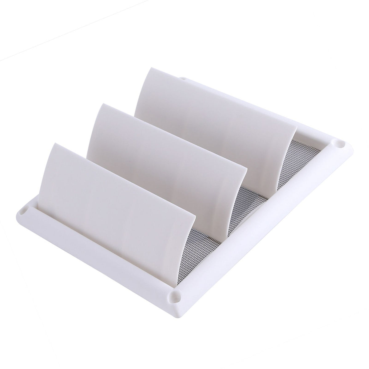 1 PC Plastic Air Vent Grille Cover 3 Flaps Wall Duct Ventilation Grill With Net New 20*20cm