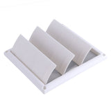 1 PC Plastic Air Vent Grille Cover 3 Flaps Wall Duct Ventilation Grill With Net New 20*20cm