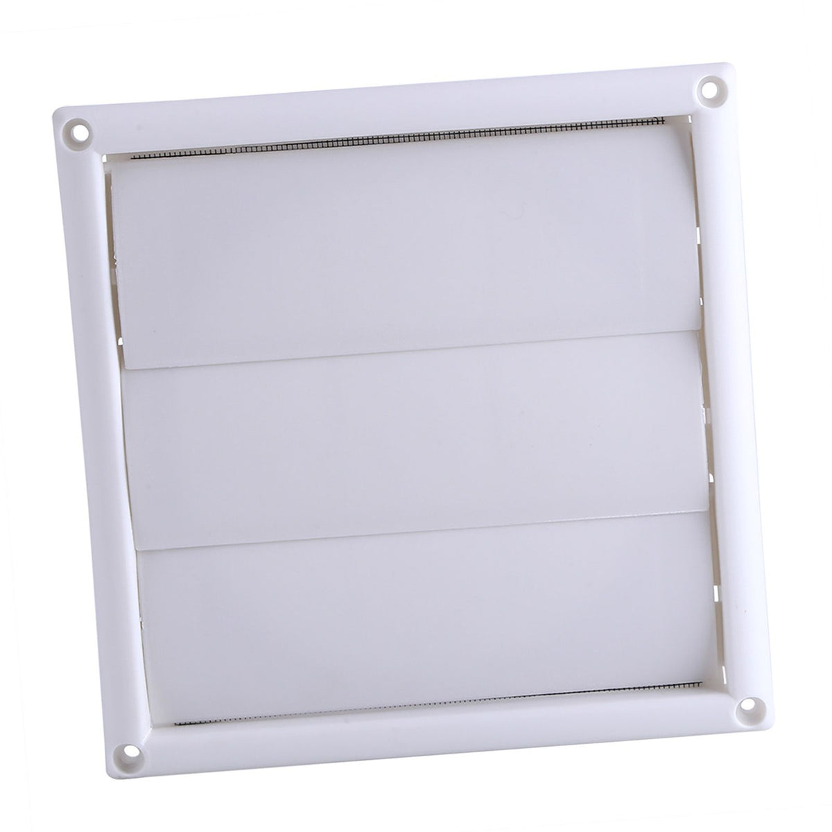 1 PC Plastic Air Vent Grille Cover 3 Flaps Wall Duct Ventilation Grill With Net New 20*20cm