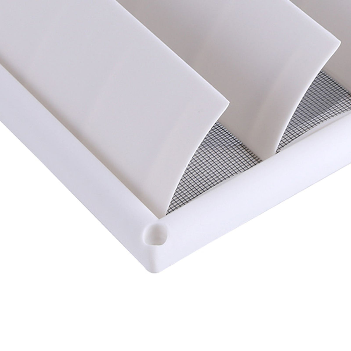 1 PC Plastic Air Vent Grille Cover 3 Flaps Wall Duct Ventilation Grill With Net New 20*20cm