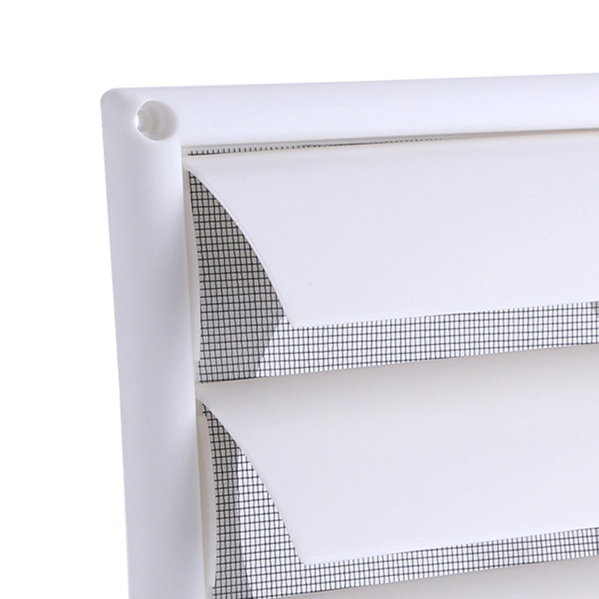 1 PC Plastic Air Vent Grille Cover 3 Flaps Wall Duct Ventilation Grill With Net New 20*20cm