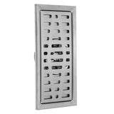 20x10cm Rectangle Stainless Steel Floor Drain Bathroom Shower Kitchen Waste Grate