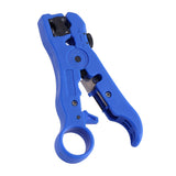 Rotary Coax Coaxial Cable Cutter Stripper Stripping Tool for RG59 RG6 RG7 RG11 Wire - 45-Degree Angle