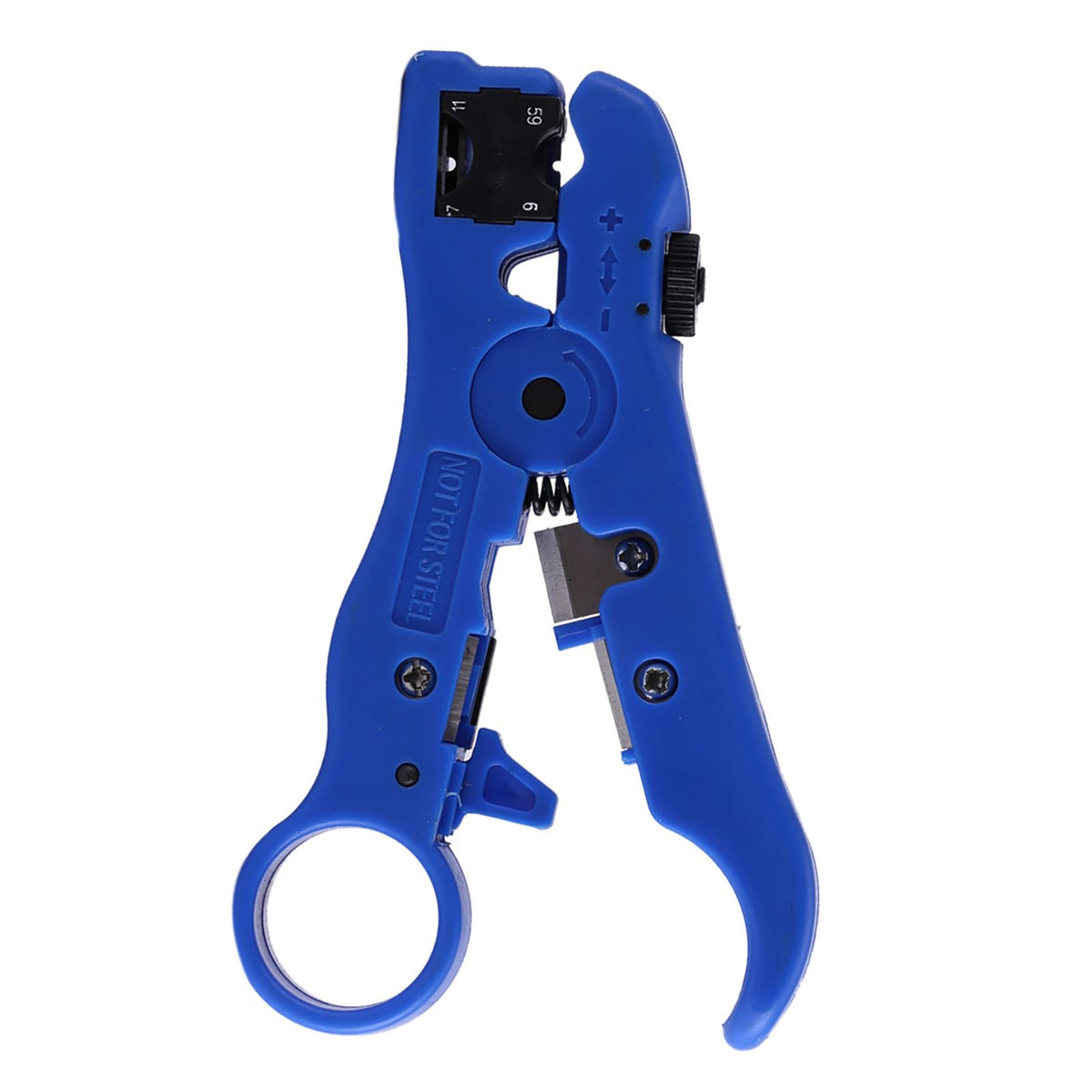 Rotary Coax Coaxial Cable Cutter Stripper Stripping Tool for RG59 RG6 RG7 RG11 Wire