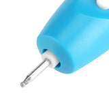 Mini Electric Engraving Machine Handheld Carving Pen Glass Metal Plastic Wood Engraver Tool - Close-Up Angle