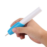 Mini Electric Engraving Machine Handheld Carving Pen Glass Metal Plastic Wood Engraver Tool - Low Angle