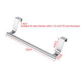 Cabinet Drawer Towel Hanging Rack Storage Holder Over Door Hanger Kitchen Bathroom - Rear View